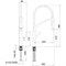 Смеситель RUBINETA UIltIma-50 (WT) для кухни UL50078 - фото 41002