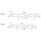 Ригель PALLADIUM 5-1/2 PB латунь - фото 43216