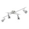 Светильник BRILONER ALFA COMPACT светодиод,мет/никель,4хLED/GU10 5W 400lm 3000K,800x380мм 3279-048 - фото 44505