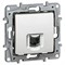 Розетка LEGRAND Etika RJ11 (белый) 672240 - фото 44697