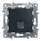 Розетка LEGRAND Etika RJ45 5E UTP (антрацит) 672641 - фото 44702