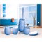 Стакан Tatkraft REPOSE BLUE для зубных щеток ударопрочный акрил12264 - фото 51124