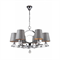 Светильник подвесной ESCADA 582/6 E14*40W Chrome/Grey - фото 52745