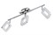Спот BRILONER QUAD светодиод, металл-акрил, 3хLED/4W, 330lm 3000K, поворотн, 484x100x190мм, 2710-038 - фото 52828