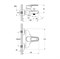 Смеситель IDDIS CARLOW PLUS для ванны с длинным изливом CRPSB00i02 - фото 52949