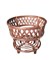 Стол CV.MAHKOTA JAVA RATTAN кофейный Copacabana из ротанга со стеклом - фото 54250