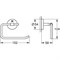 Держатель бумаги GROHE Bau Cosmopolitan 40457001 - фото 54732