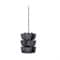 Горшок цветочный COUBI графитовый DKN300W-426U - фото 5927