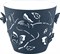 Горшок LUCKY FRIDAY для цветов Boho 5,3л D225мм круглый, сумрачно-синий LF1014СС-10 - фото 60615