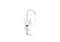 Смеситель RUBINETA Axe-33 (BK) для кухни AX30068 - фото 62347