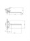 Смеситель STRIPE для ванны с длинным изливом Milardo STRSB02M10 - фото 62711