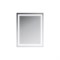 Зеркало AM.PM GEM настенное с LED-подсветкой по периметру 55см M91AMOX0551WG - фото 63706