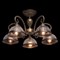 Люстра MW-LIGHT Аманда 5*60W E27 220V 481011805 - фото 64445