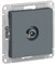 Розетка WESSEN AtlasDesign TV оконеч. 1DB, механизм, грифель ATN000791 - фото 65066