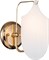 Светильник настенный ESCADA 2100/1A E14*40W Gold/White - фото 65532