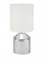 Светильник настольный ESCADA 709/1L E14*40W White/Chrome - фото 66103