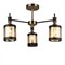 Светильник потолочный ESCADA 599/3P E27*60W Antique brass/Black - фото 66835