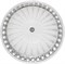 Светильник ESTARES управляемый светодиодный on/off CASABLANCA CHROME 72W R-515-WHITE-220-IP20 - фото 67460