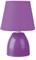Светильник настольный Camelion KD-401 C12 40W E14 фиолетовый 10688 - фото 67536