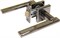 Комплект дверной фурнитуры DUET PLATINUM COLLECTION DUET S-0741 BN черный никель - фото 67599