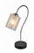 Светильник настольный ESCADA 10170/T E27*60W Chrome/Black - фото 67951