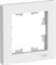 Рамка AtlasDesign 1-п, белая ATN000101 - фото 68207