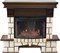 Каминокомплект REALFLAME Stone New (античный орех) Firefield 25 S IR - фото 68354