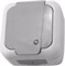 Розетка VIKO PALMIYE GRI IP54 90555508 с заземлением 380-36150 - фото 68544