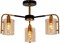 Светильник потолочный ESCADA 671/3P E14*40W Black/Gold - фото 69053
