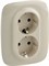 Розетка LEGRAND DIY VALENA Allure 2К+З с/шт двойная слоновая кость 753826 - фото 69579
