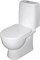 Унитаз-компакт SANITA LUXE Fest Comfort SL DM микролифт белый - фото 69954