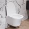 Унитаз DAMIXA Skyline подвесной, безободковый, с сиденьем микролифт DX35C1700SC - фото 75272