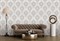 Обои EURO DECOR Medaillon декор 7155-17 виниловые 1,06*10,05м (1упак-6рул) - фото 75784