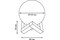 Светильник Gauss настольный NN001 3D Луна 1W 5V Li-ion 450mA D10см белый LED 1/6/24 NN001 - фото 78411