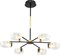 Светильник потолочный ESCADA 10226/6 LED*103W Gold/black - фото 78779