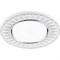 Светильник потолочный Feron встр.светод.подсв.20LED*2835 SMD 4000K 15W GX53 CD9913 белый мат. хром - фото 78847