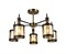 Светильник потолочный ESCADA 599/5P E27*60W Antique brass/Black - фото 79597