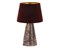Светильник настольный ESCADA 10164/T E27*40W Vinous/Gold - фото 79673