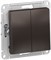 Переключатель SCHNEIDER ELECTRIC AtlasDesign 2-кл, сх6/2, 10АХ, механизм мокко ATN000665 - фото 79894
