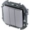 Выключатель LEGRAND INSPIRIA 3кл алюминий 673642 - фото 81010