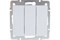 Выключатель LEZARD RAIN тройной белый 703-0288-109 - фото 81037