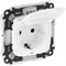 Розетка LEGRAND DIY VALENA Allure 2К+З с/шт IP44 белая 755204 - фото 83787