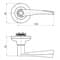 Ручка-защелка в комплекте PALLADIUM 853 AB PS (бронза) - фото 8380