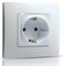 Розетка LEGRAND Etika 2К+З на винтах (белый) 672221 - фото 84050