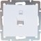 Розетка LEZARD RAIN компьютерная белая (механизм) 703-0288-139 - фото 84062