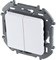 Выключатель LEGRAND INSPIRIA 2кл белый 673620 - фото 84095