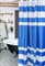 Штора для ванной PRIMANOVA Velvet 180200см PLE голубой DR-80003 - фото 84930