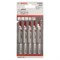Набор пилок BOSCH 5шт T102H CleanPVC 2608667446 - фото 86217