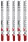 Набор пилок BOSCH 5шт T102H CleanPVC 2608667446 - фото 86218