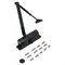 Доводчик NOTEDO дверной DC-080 BLACK 60-100кг черный (10) - фото 86585